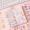 6 Sheets Kawaii Cartoon Animal Stickers pack Creativity Adhesive Diy Decorative Diary Scrapbooking Junk Journal Supplies