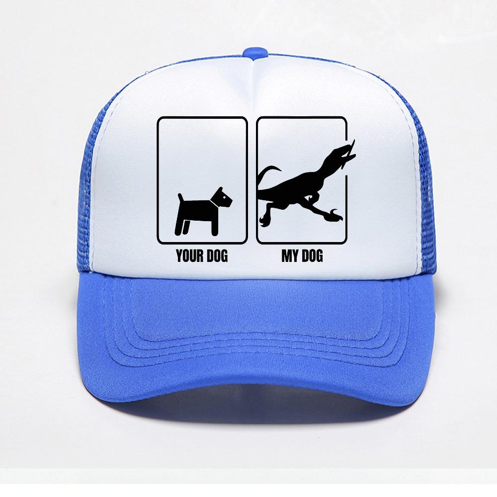 Funny Belgian Malinois Your Dog My Dog Maliraptor Maligator Streetwear Unisex Baseball Cap Summer Mesh Breathable Snapback Hats