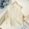 2026 Summer Women's Chinese Embroidered Beaded Vest Shawl Jacket