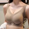 Large Size Bra Women's Sports Bra Women's Shockproof Anti Sagging Seamless Thin Bra Full Cup Vest Style Bra