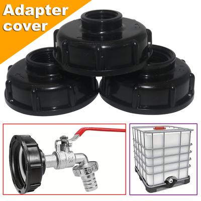 Faucet Adapter 1/2" 3/4" 1" IBC Tank Adapter S60 Water Tap Connector Valve Replacement Fitting Garden Water Tank Faucet