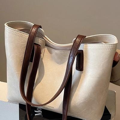 Large Capacity Women's Shoulder Bag 2025 New Fashion Commuter Trend Handbag Large Bag Trendy Tote Bag