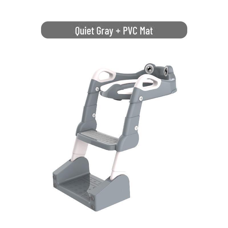 Children's Adjustable Toilet Seat with Stairs for Boys and Girls
