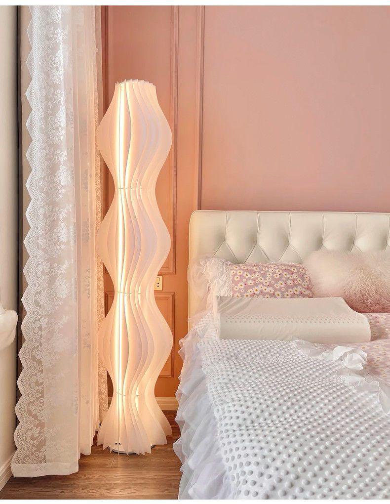 Nordic Cream Grass Skirt Floor Lamp: Stylish Living Room & Bedroom Accent Light