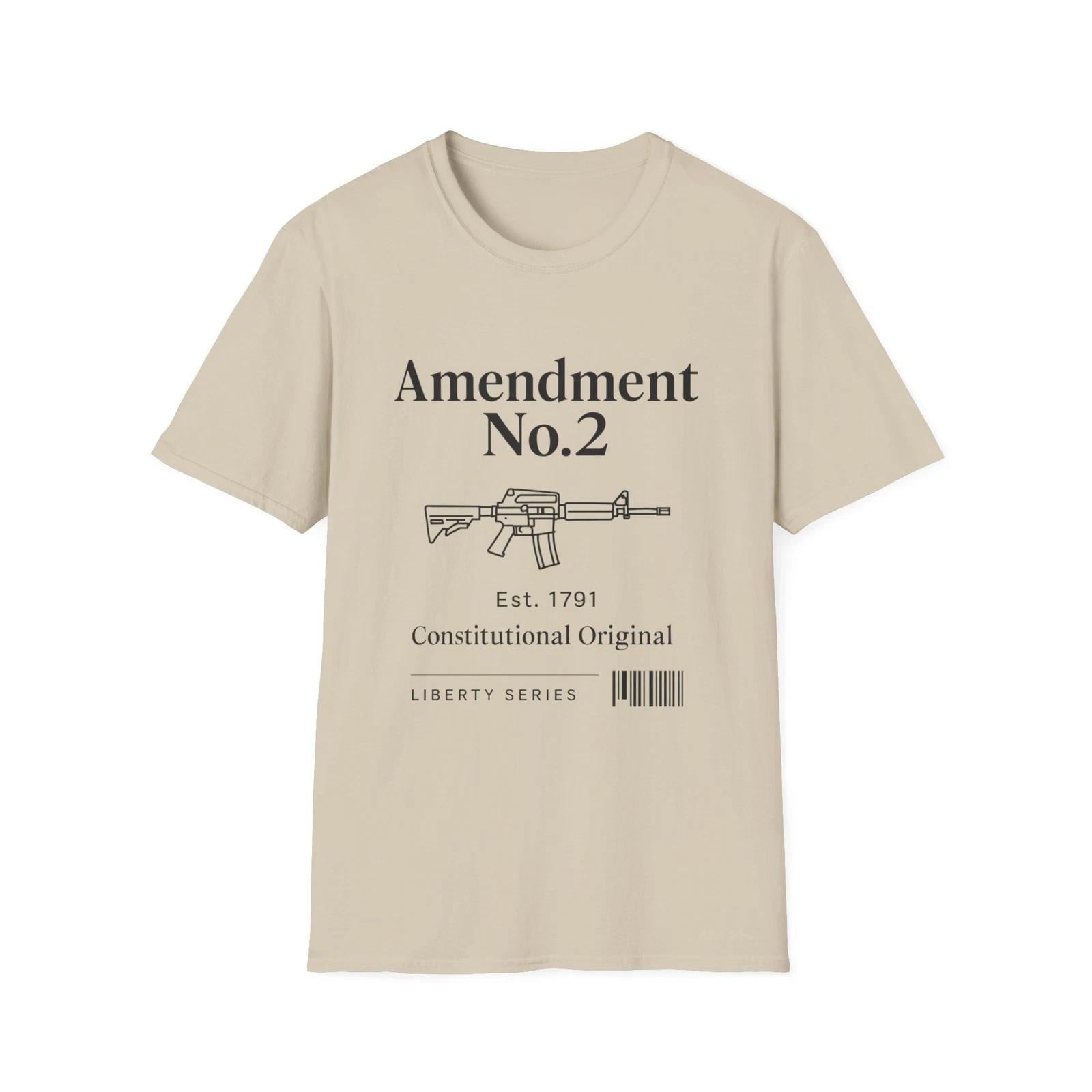 Vintage 2nd Amendment T shirt | Patriotic Apparel, Gun Rights Tee, Freedom M