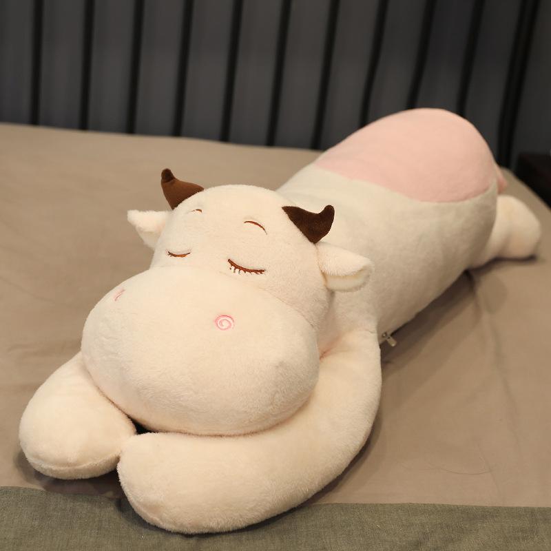 

Декоративные подушки для кровати, украшение дома, декоративные подушки, мягкая кукла-корова, милая большая кукла, подушка для сна, личный подарок 1.1 M