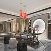 Chinese Zen Style Single Head Pendant Light for Restaurant, Bedroom, Tea Room, Corridor, and Dining Room
