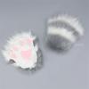 15 Colors Plush Gloves Cute Imitation Claw Cosplay Props Cat Paw Animal Tiger Cow Half Finger Gloves Anime Furry Paw Gloves