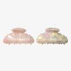 HML008 Pearl Sheer Hairclip (Opal, Pink)