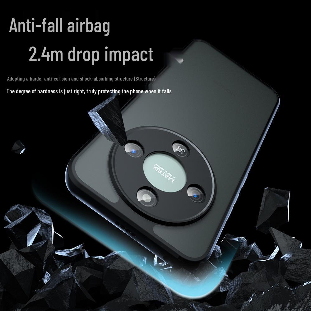 Przezroczyste Silikonowe Etui Ochronne Przeciwupadkowe do Telefonu Honor X9D