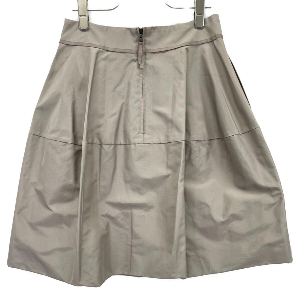 FOXEY 33308 Beige Silk Balloon Skirt Skirt 40 beigeUsed