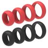 4PCS Elastic Silicone Cock Ring Set Hypoallergenic Non-irritating Male Delay Toy for Couples Enhanced Pleasure Play
