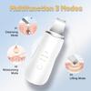 Ultrasonic Skin Scrubber Ance Pore Cleaner Peeling Blackhead Remover Deep Face Cleaning Ultrasonic Ion Facial Shovel Cleanser