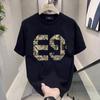 Men's Trendy Brand Heavyweight Cotton Short-Sleeve T-Shirt