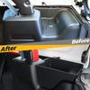 Rear Trunk Side Storage Box Organizer Container Black For Jeep Wrangler JL Sahara Rubicon Sport Sport S 4-door 2018 2019 2020
