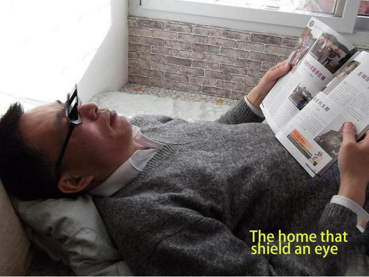Ultra HD Lazy Reader Glasses - Available in Large, Medium, and Small for Myopia. Comfortable Horizontal Wear for Happy Reading.