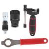 Bicycle Repair Tool Kit Wrench Chain Cutter Arm Remover Bottom Bracket Remover Black