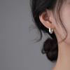 2025 New Style 925 Sterling Silver Hoop Earrings - High-End Luxury, Lightweight, Exquisite Design for Women.
