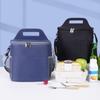 Leakproof Insulated Thermal Cooler Bag Oxford Cloth Tilted Cross Outdoor Cooler Box Insulation Thick Aluminum Foil
