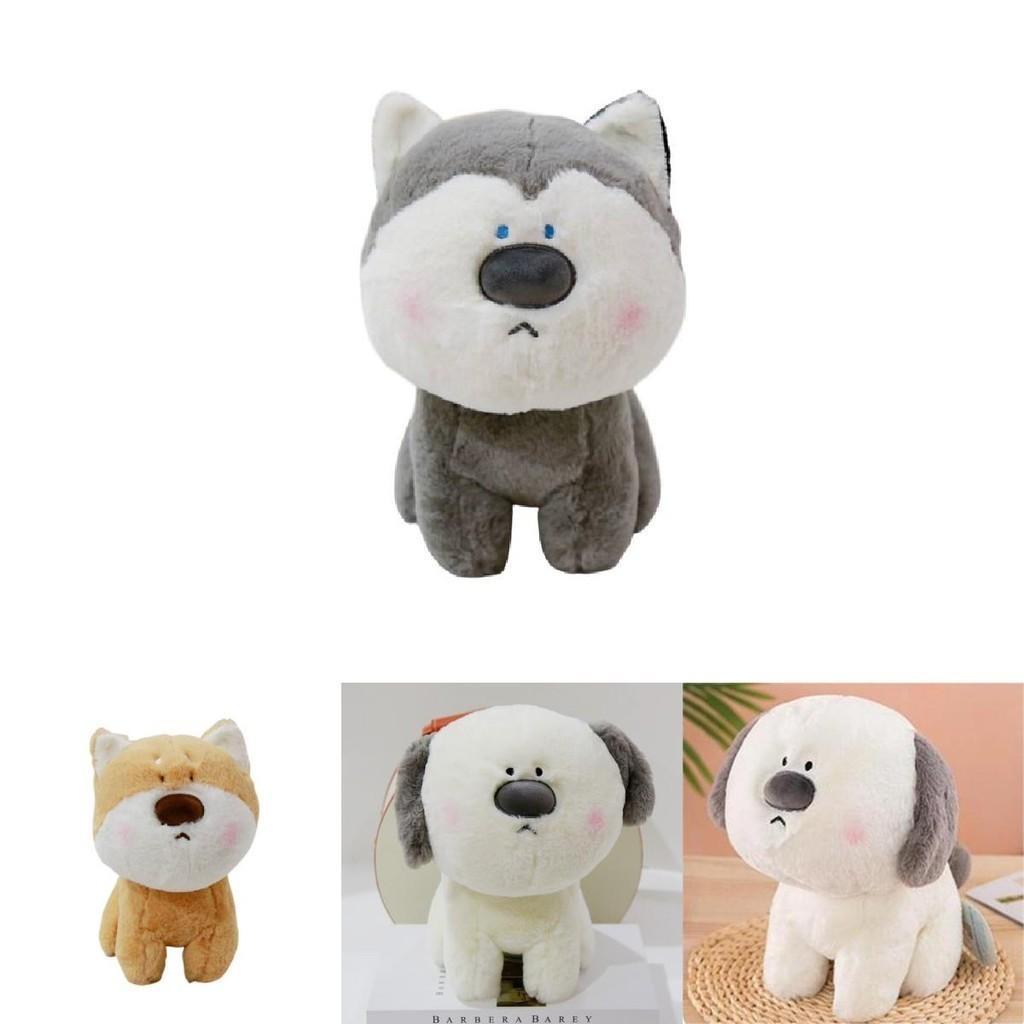 Adorable Husky Stuffed Animal Toy For Kids Soft And Cuddly Plush With Pp Cotton Filling, 25cm