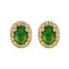 Colorful 12 Month Birthstone Rhinestone Stud Earrings For Women Crystal Ladies Fashion Weddings Banquet Jewelry Accessories