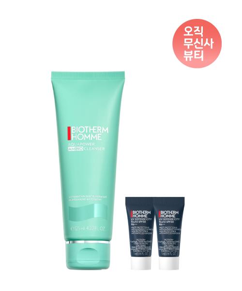Biotherm Aqua Power AmIno Cleanser 125ml Set  + All In One 20ml NONE