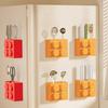 Building Blocks Magnetic Storage Box No Punching Refrigerator Storage Basket Kitchen Tableware Storage Container Home Organizer