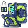 For Apple iPad Mini (2024) 360° Rotating Grip Heavy Duty Protection Stand TPU+PC 3in1 Anti-knock Shockproof Tablets PC Case