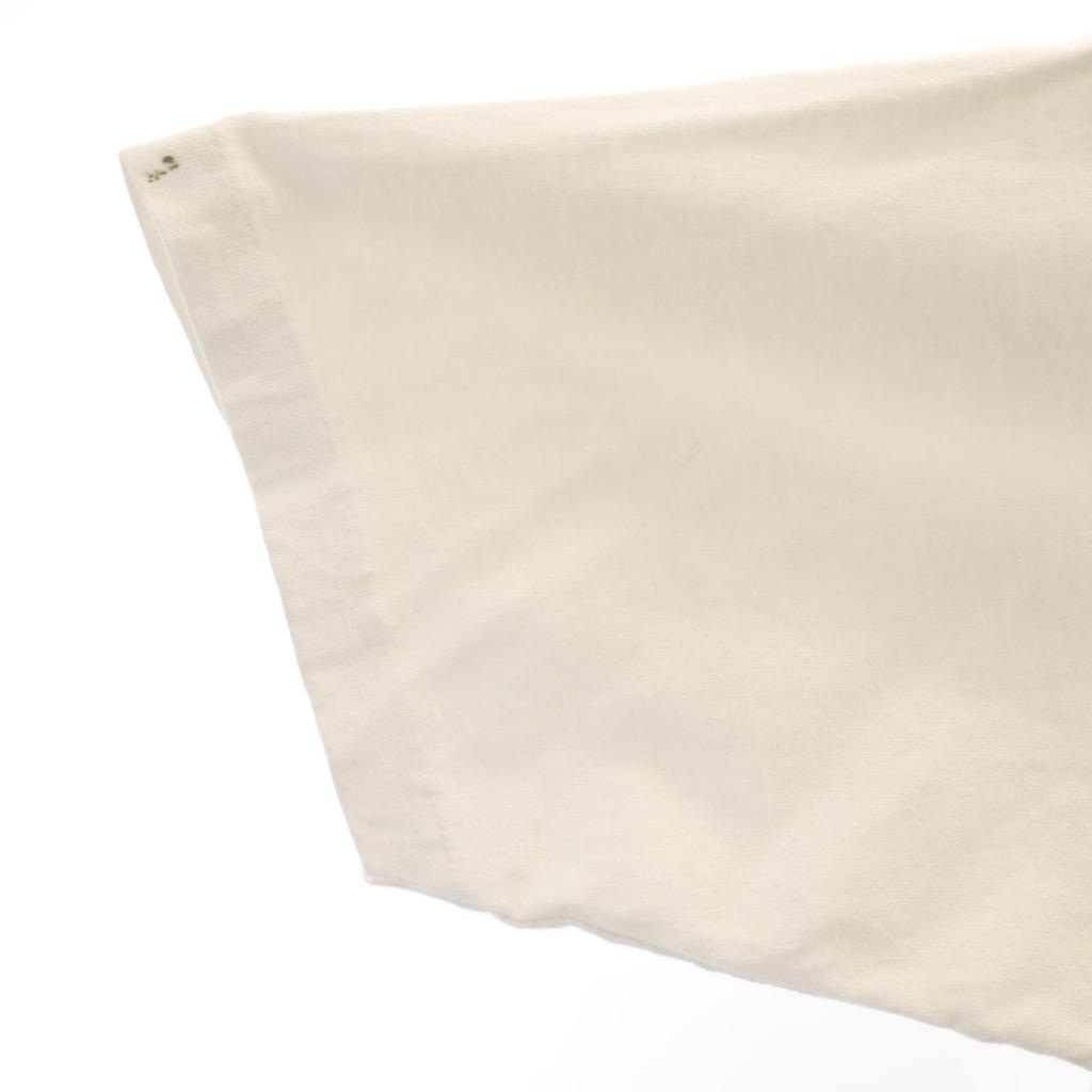 NORDISCH 90er Altes Kurzarm-T-Shirt M Weiß Einzelnaht Herren Gebraucht