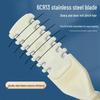 2-in-1 Manual Nose & Ear Hair Trimmer with Ear Spoon