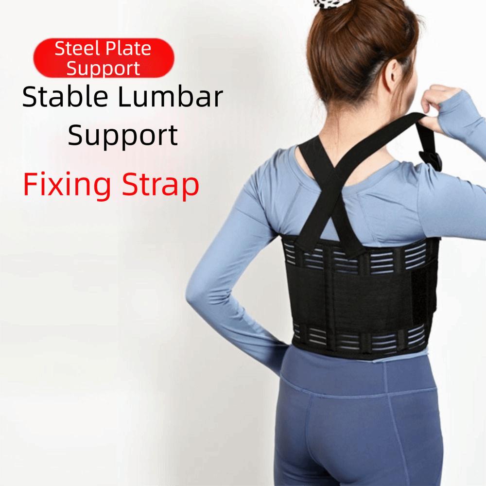 Adjustable Straps Work Brace Shoulder Straps Elastic Brace Lumbar Support Belt  Industrial Work