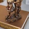Romantyczna Figurka Pary Statua Żywica Rzeźba Kochanka Europejski Styl Dom Wnętrze Dekoracja Pulpit Akcesoria Rękodzieło