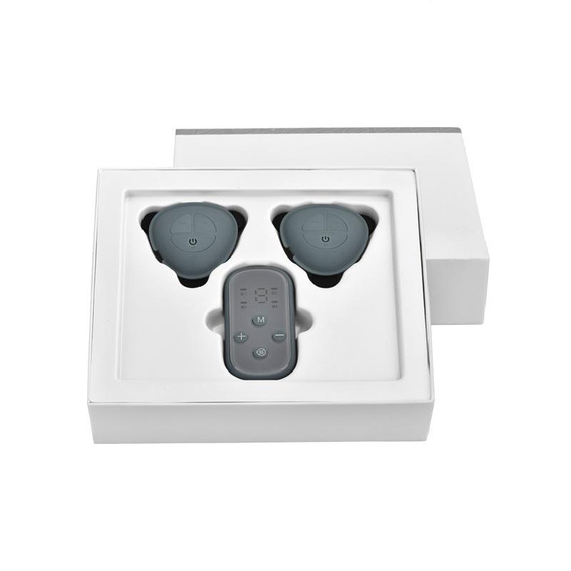 

EMS Electric V-shaped Thin Facial Massager V-Line Lift Up Wrinkles Skin Care Therapy Device Face Slimming Cheek Lifting Machine сірий