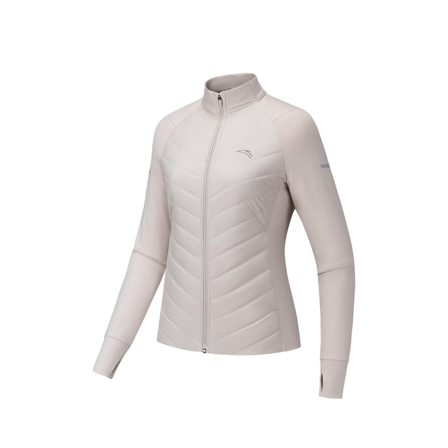 

Anta Простая Повседневная Универсальная Однотонная Куртка из Теплого Хлопка Приталенного Кроя с Воротником-стойкой Женская верхняя одежда 162545602-1 M