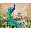 Large Wallpaper Peacock European Oil Painting Modern Home Decor Wallpaper For Walls 3d