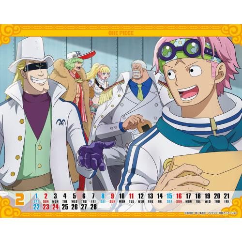 Toei Animation 2025 ONE PIECE Desk Calendar CL-015