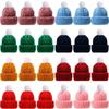 10pcs Mini Knitting Hats Christmas Mini Knitting Doll Hats Mini Wool Hat for Christmas Ornaments DIY Sewing Crafts Materials