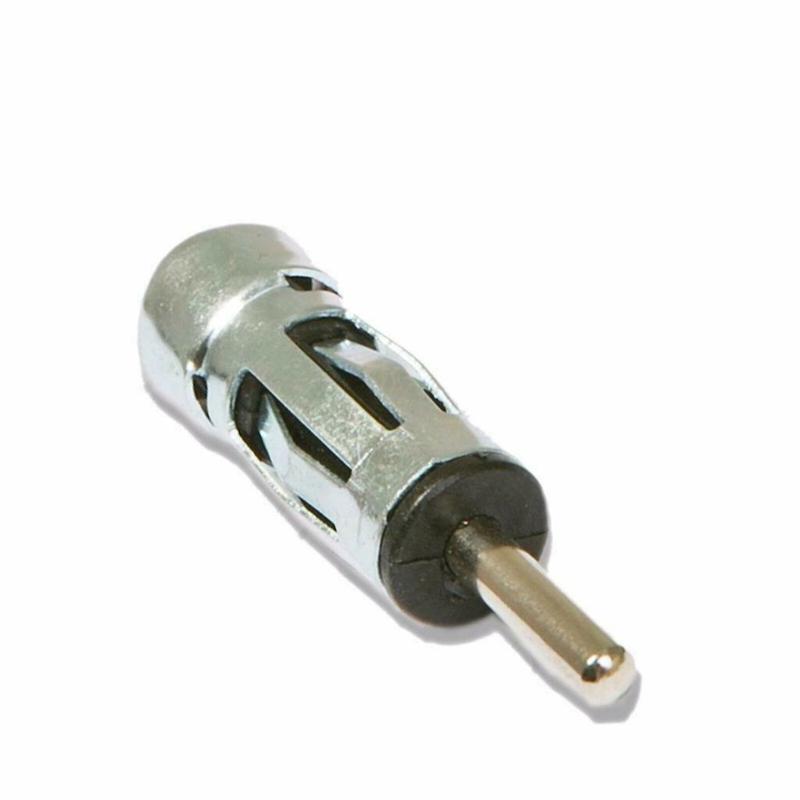 Car Radio Stereo ISO To Din Aerial Antenna Mast Adaptor Car Radio Antenna Adapter Conversion Socket Plug Parts Antenna Adapter