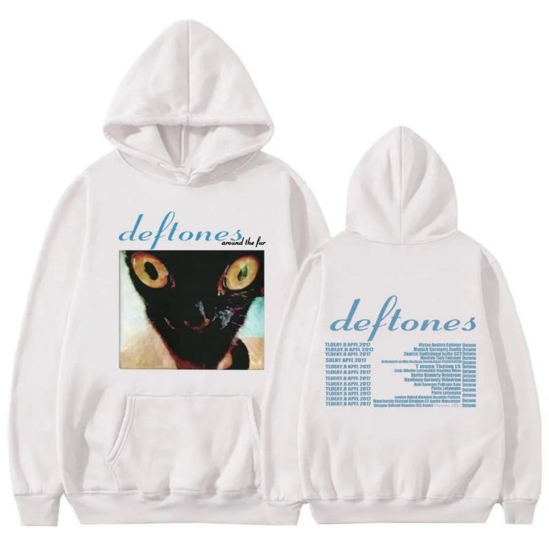 

Худі Deftones Жіноче модне худі 2XL білий