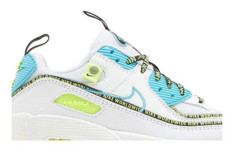 Nike Air Max 90 SE Worldwide Pack Blue Fury Volt (GS)