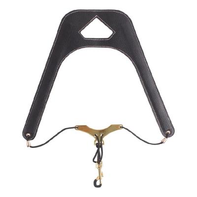 Saxophone Harnesses Adjustable PU Leather Neck Strap Replacement Saxophone Strap Suitable for Men Women Adults