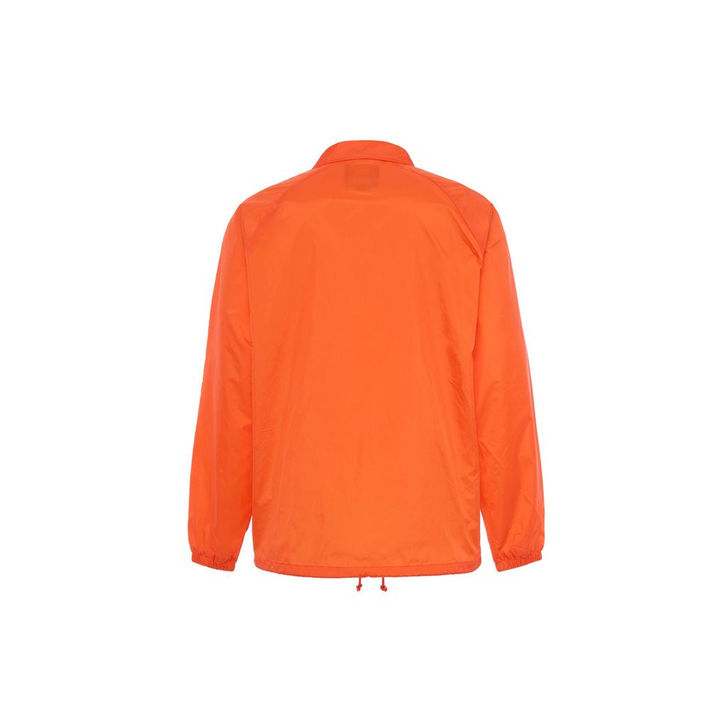 Vans Letter Logo Print Polo Loose Jacket Unisex Jacket Orange VN0002MUFLM