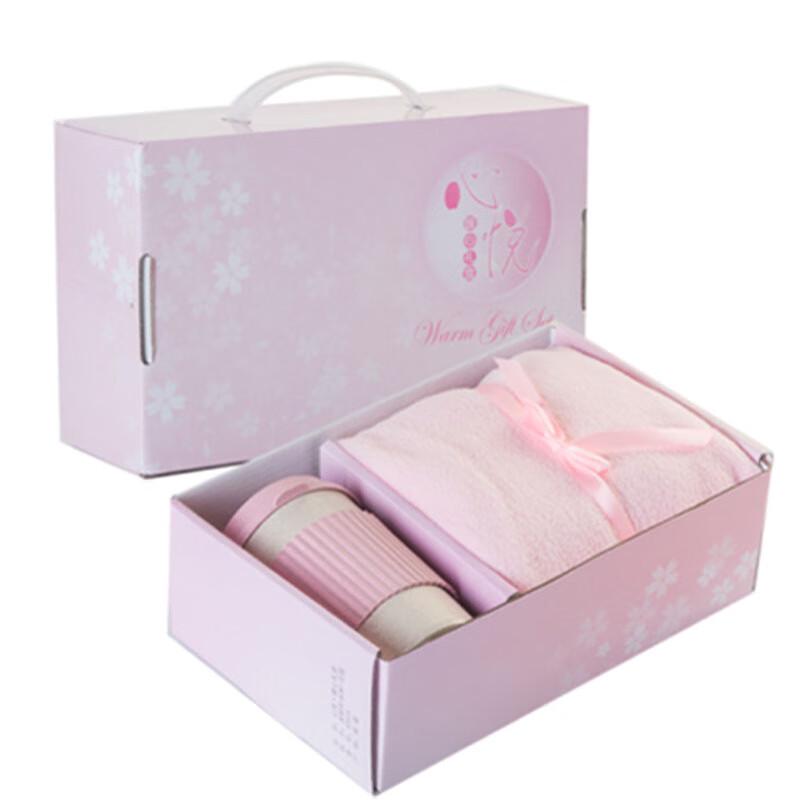 

Подарочный набор одеяла и тамблера Changbaosen