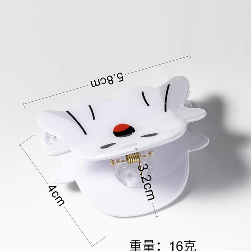 3PCs Halloween Ghost Hair Claws Acrylic Cartoon Hair Clips Crab For Women Girl Gift Hair Accessories Festival Headwear