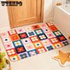 Entrance Door Mat Bathroom Carpet Anti Slip and Absorbent Floor Mat Household Foot Mat Door Anti Slip Mat