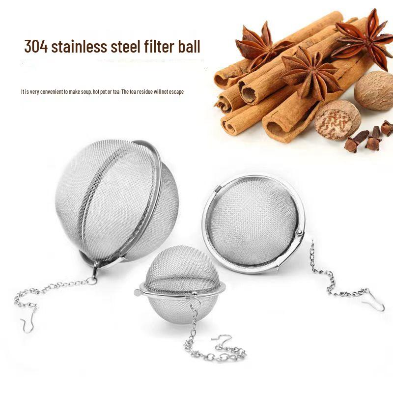 Stainless Steel Mesh Tea Infuser & Spice Strainer for Kitchen Use