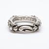CHROME HEARTS 925 SBT Band Ring Ring SilverUsed