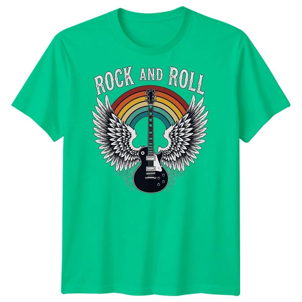 Guitar Heaven Rock N Roll Music Heavy Metal Unisexs Tshirt Tee Top S