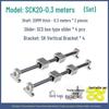 Linear Guide Sliding Table Saw Rail Set for Woodworking