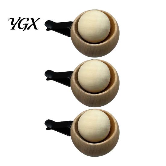 Passive Aromatherapy Diffuser Wooden Essential Oil Round Ball Natural Walnut Car for Home Yoga Hall SPA Simple Design